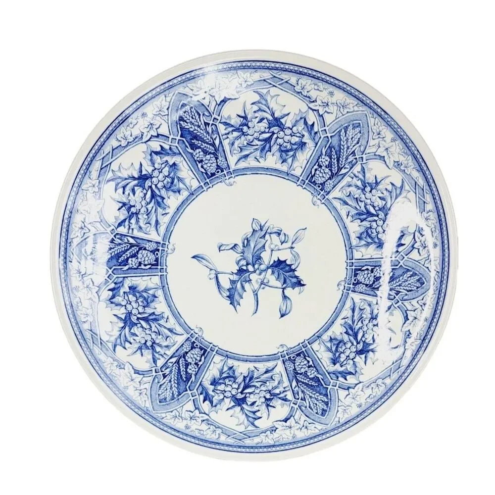 Prince Albert The Spode Blue Room Collection 1857 England Porcelain Cake Platter